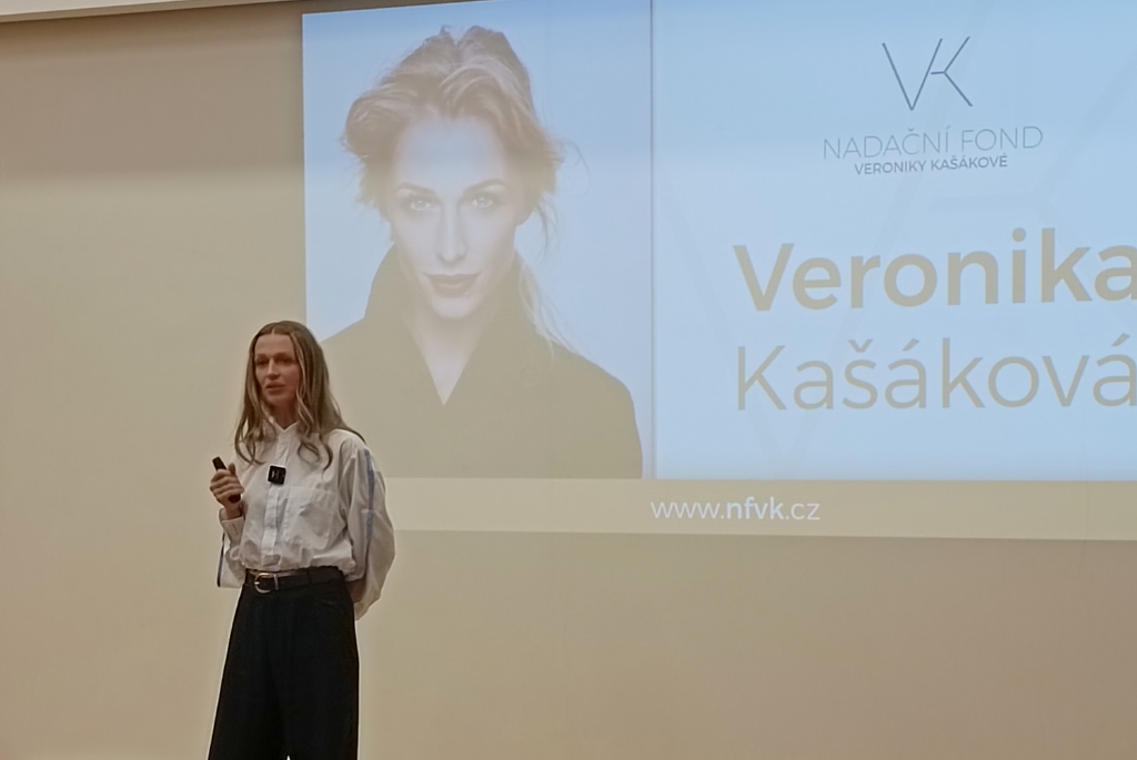 Veronika Kašáková, zakladatelka Nadačního fondu Veroniky Kašákové