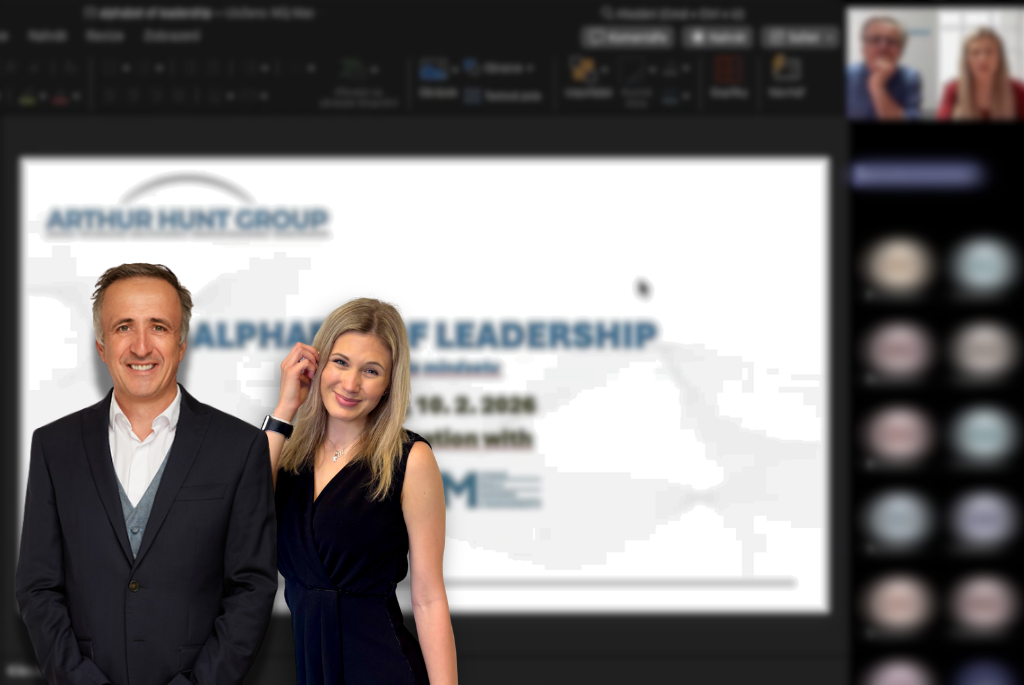 Laurent Laval, odborník na HR a a Veronika Šimurdová, absolventka VŠEM a HR specialistka