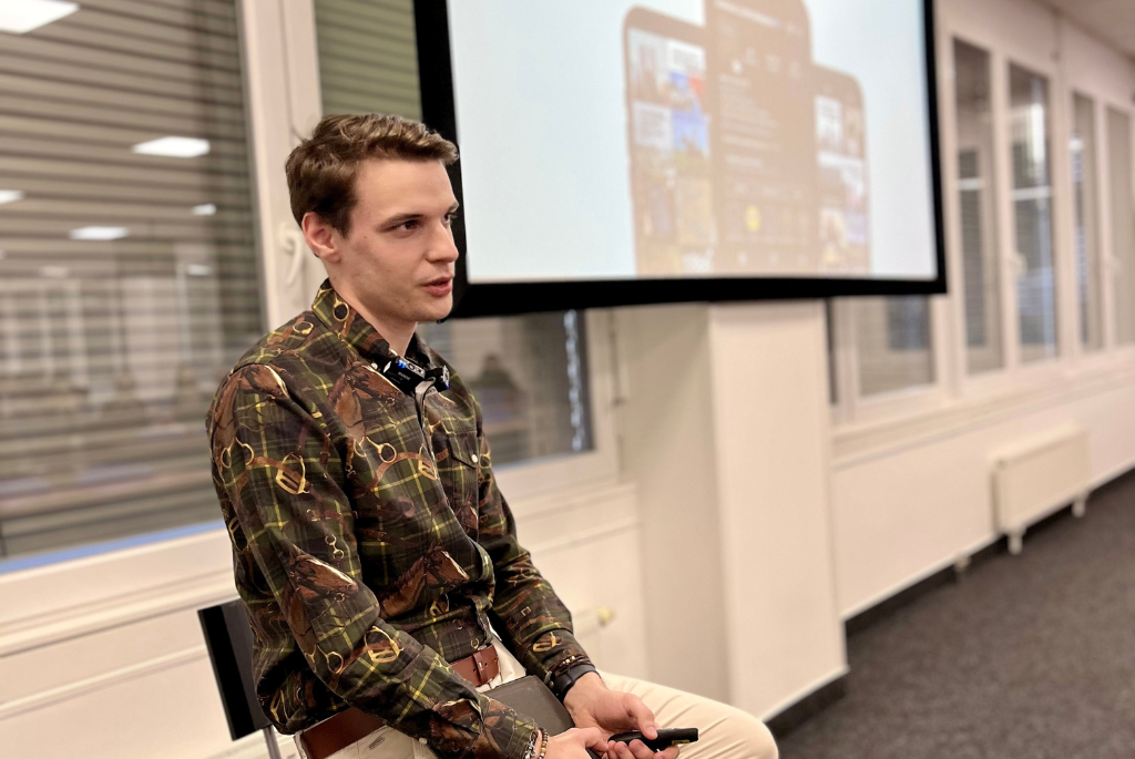 Martin Zdráhal, student učitelství dějepisu a Budoucí učitel dějepisu